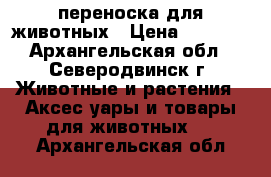 переноска для животных › Цена ­ 1 000 - Архангельская обл., Северодвинск г. Животные и растения » Аксесcуары и товары для животных   . Архангельская обл.